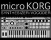 microKORG synthesizer