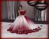 VAL RED ROSE GOWN BNDL