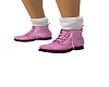 pinkboots white socks