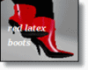 latex red pboots