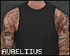 Black Vest + Tattoos