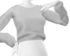 *Fluffy White Sweater*