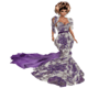 Grape Abalonia Gown