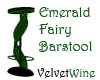 Emerald Fairy Barstool