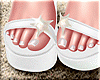 Mermaid white heels