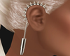 Spike Earrings silver