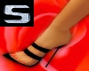 (SSS)sexy heels black