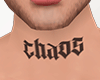 ♕ Chaos Neck Tattoo