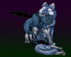 `Blue wolf picture