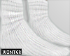 Knit Socks | White