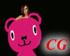 (CG) Pink Cuddle Bear