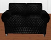 SG Love Seat Leather Blk