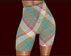 Spring Shorts Plaid Sm F
