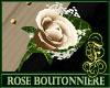 Boutonniere Rose Ivory