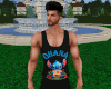 ! Men Stitch Black Tank