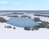 ❥ Big Frozen Lake