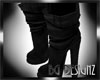 [BGD]Leather Boots-Black