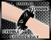 .L. Left Spike Bracelet