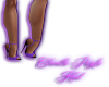 Chenille Purple Heel