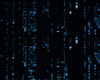 Blue Matrix Animated