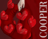 !A red heart bag