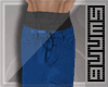 [G] Baggy Blue Pants.