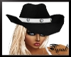 ~T~Black Cowgirl Hat II