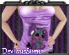 'DS Purple Devil Bunny T