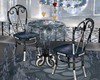 Blue Rose Table for 2