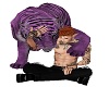 Purple Tiger Sit&Cuddle