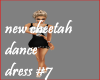 new cheetah dance dress