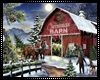 Christmas Barn Art