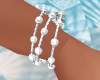 Silver Pearl Bracelet R
