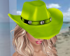 Lime Green Cowboy Hat