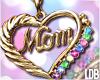 Mother's Day Charm. Gold