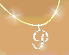 Initial "P" Necklace