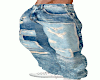 [Z] Patched blue jeans