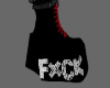 FU Pink boots