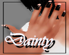 Dainty hands