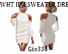 [G]WHT SWEATER IDA DRESS
