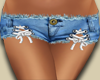 Blue Denim Shorts