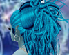 Blue dreads