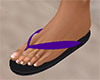 Purple Flip Flops 2 (F)