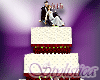 Cix & Nic Wedding Cake