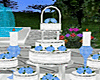 Regal Wedding Cake Blue