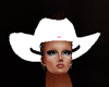 COWGIRL HAT - WHITE