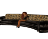 afro curve couch