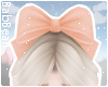 B| Cutie Bow - Peach