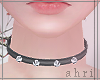 ⓐ Black Spiked Choker