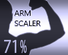 Arm Scaler 71%